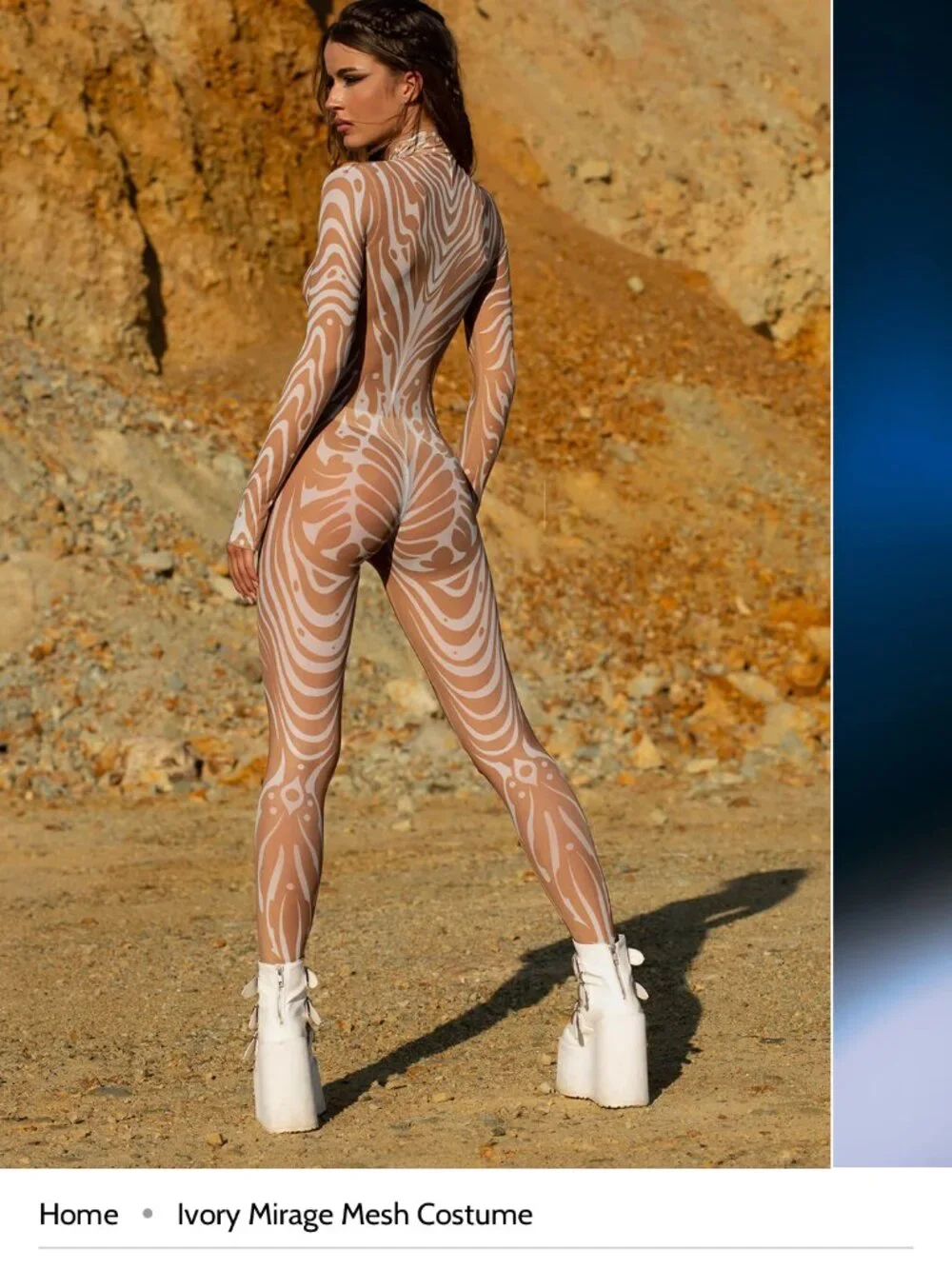 Badinka Rave Body Suit - Picture 5 of 6